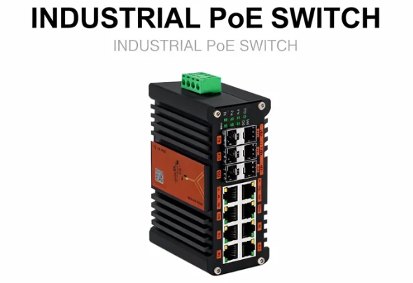 Sfp+ 10G Managed Switch 8 Port - Switch PoE gestito industriale L2+ 8